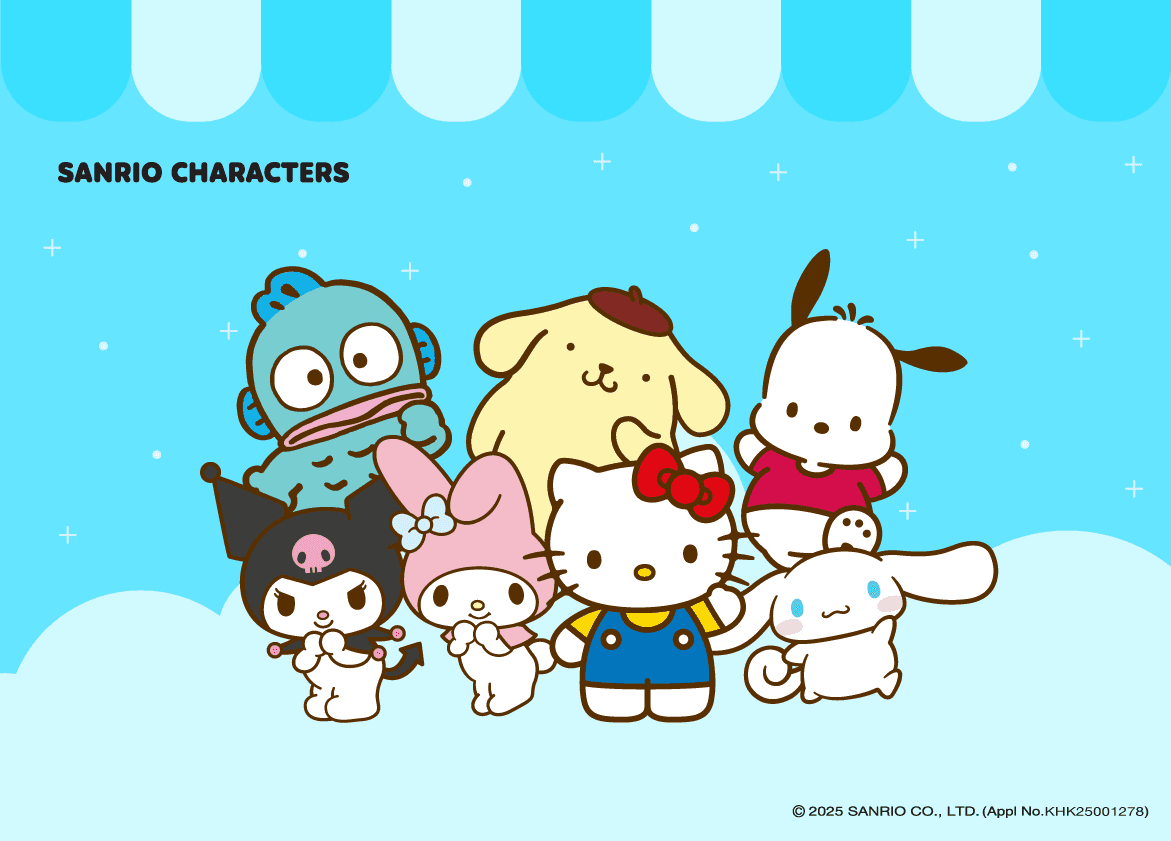 プレゼントのような登場！サンリオキャラクターズ